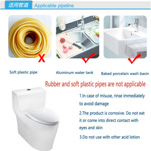 Abflussreiniger, 15 Exemplare 管道疏通剂 15副本