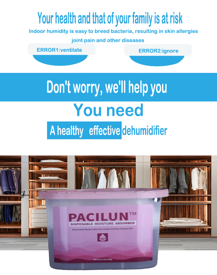 500 mL Disposable Moisture Absorber Box product details