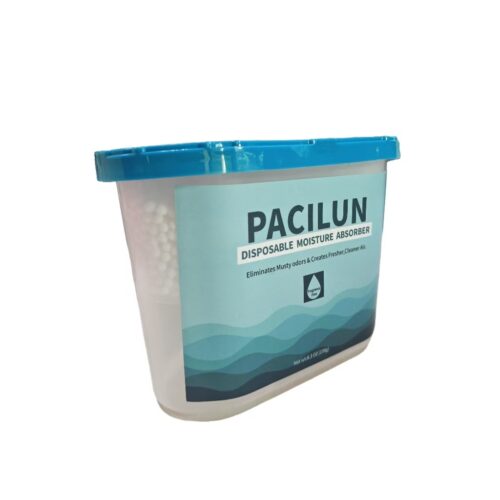 Disposable dehumidifier box for bathroom and bedroom
