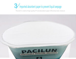 Compact moisture absorber for home, office and storage areas
